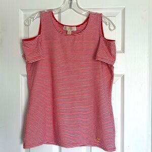 Like new Michael Kors cold-shoulder knit top, size medium